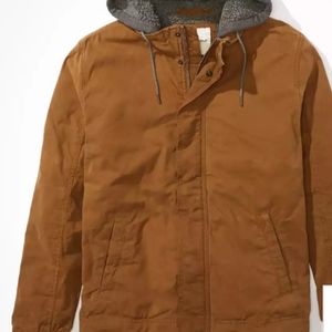 Men's American Eagle heavy coat with hood
